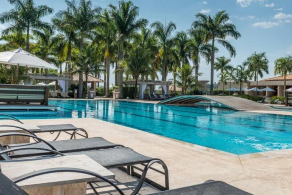 Resort&Lazer Piscinas, Beach Tenis, Bike, Golfe, Pesca, Ar, Wifi Fibra, Tv A Cabo E Lareira Águas de Santa Bárbara Exterior foto
